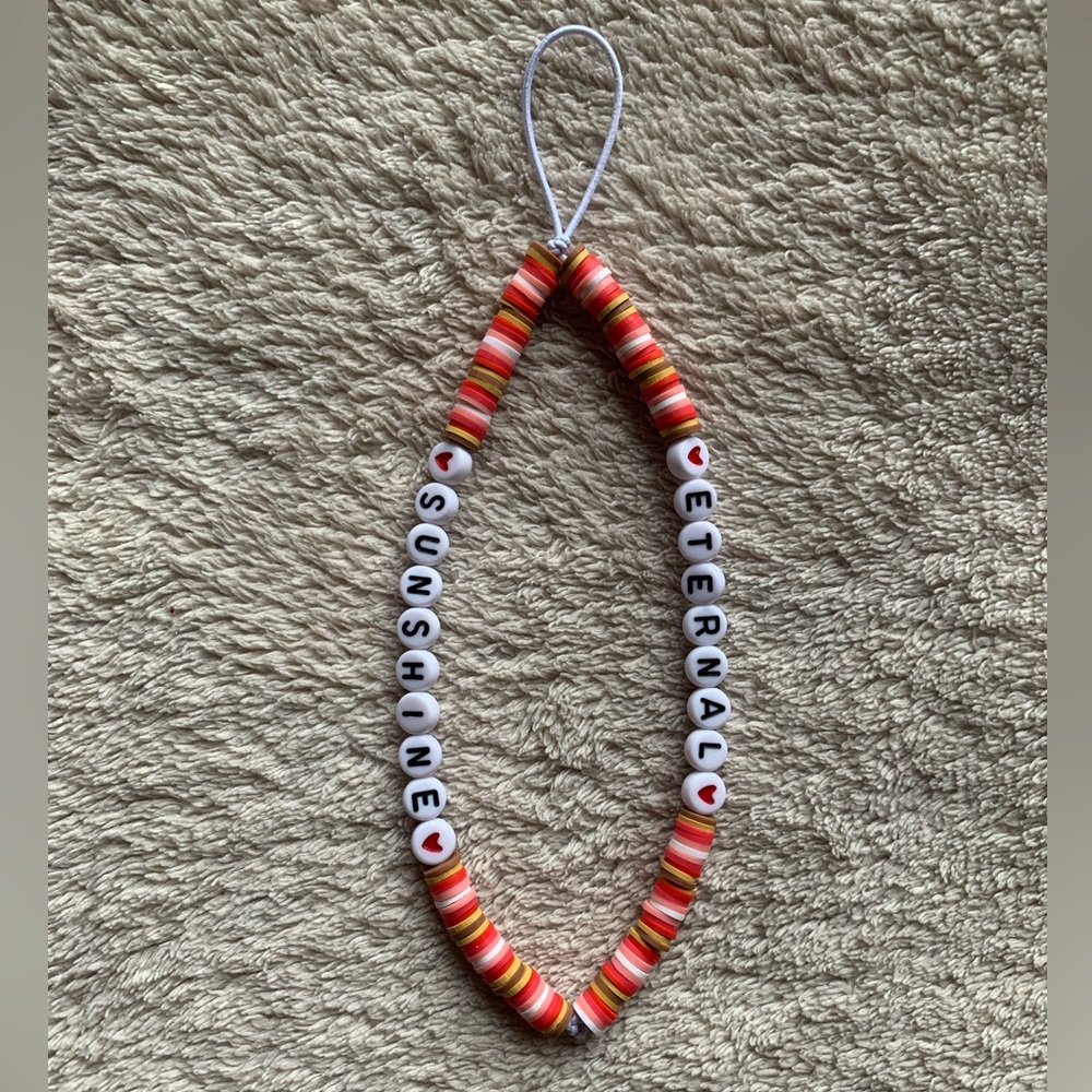eternal sunshine ~ ariana grande handmade phone charm